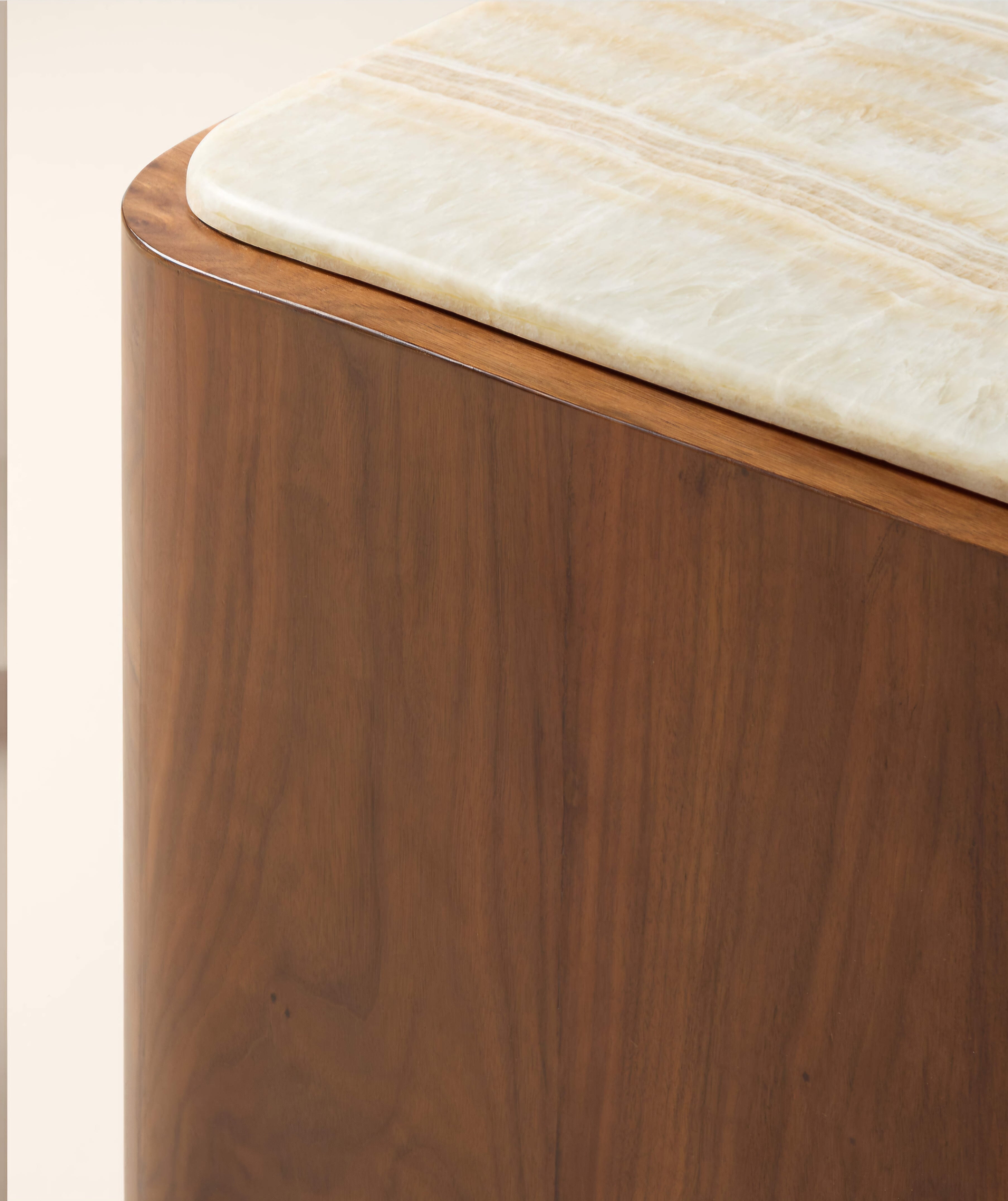 THE ONE × Rio — Onyx and Walnut Media Console