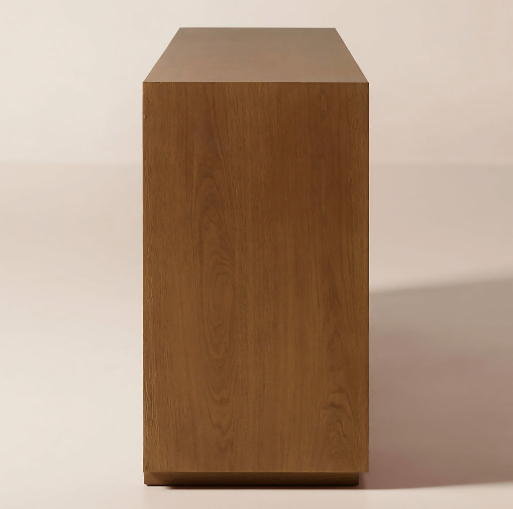 THE ONE × Hawk — Carved White Oak Credenza