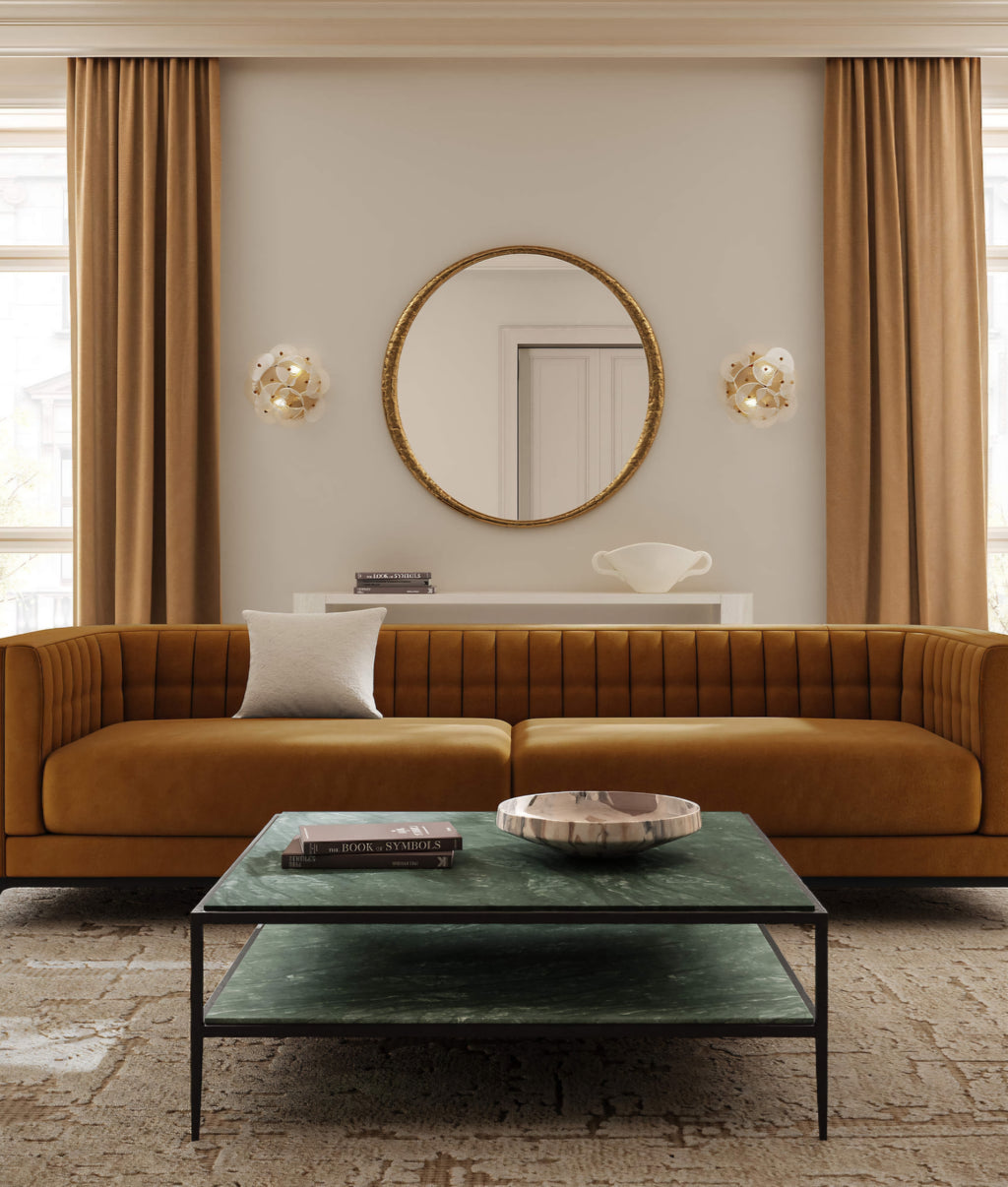 THE ONE × Eline — Textured Glass Dual Wall Sconce and Flush Mount Light