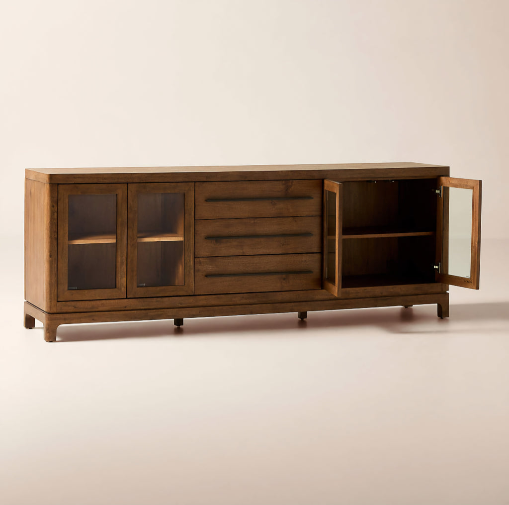 THE ONE × Truman — Acacia Wood Credenza with Drawers