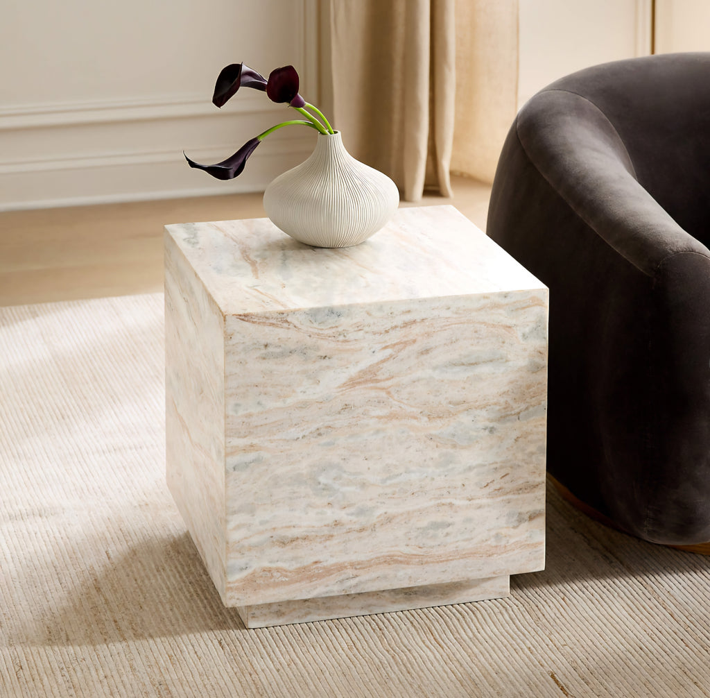 THE ONE × Enyo — Marble Side Table