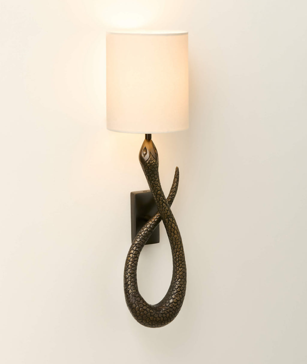 THE ONE × Queen Snake — Blackened Brass Wall Sconce