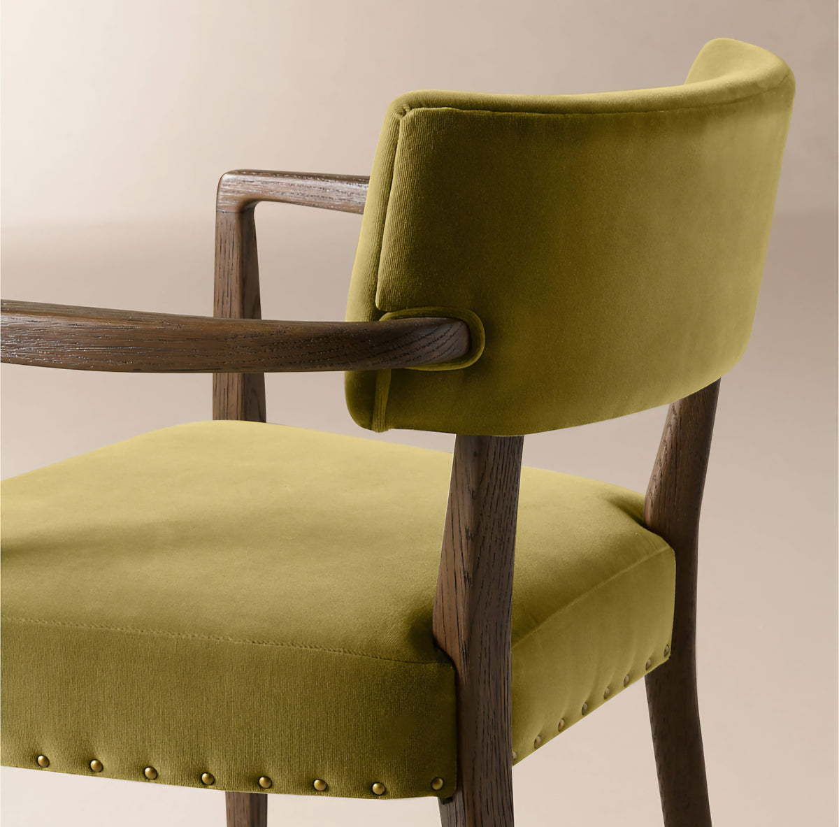 THE ONE × Arlo — Smoked Mauve Performance Fabric Dining Armchair
