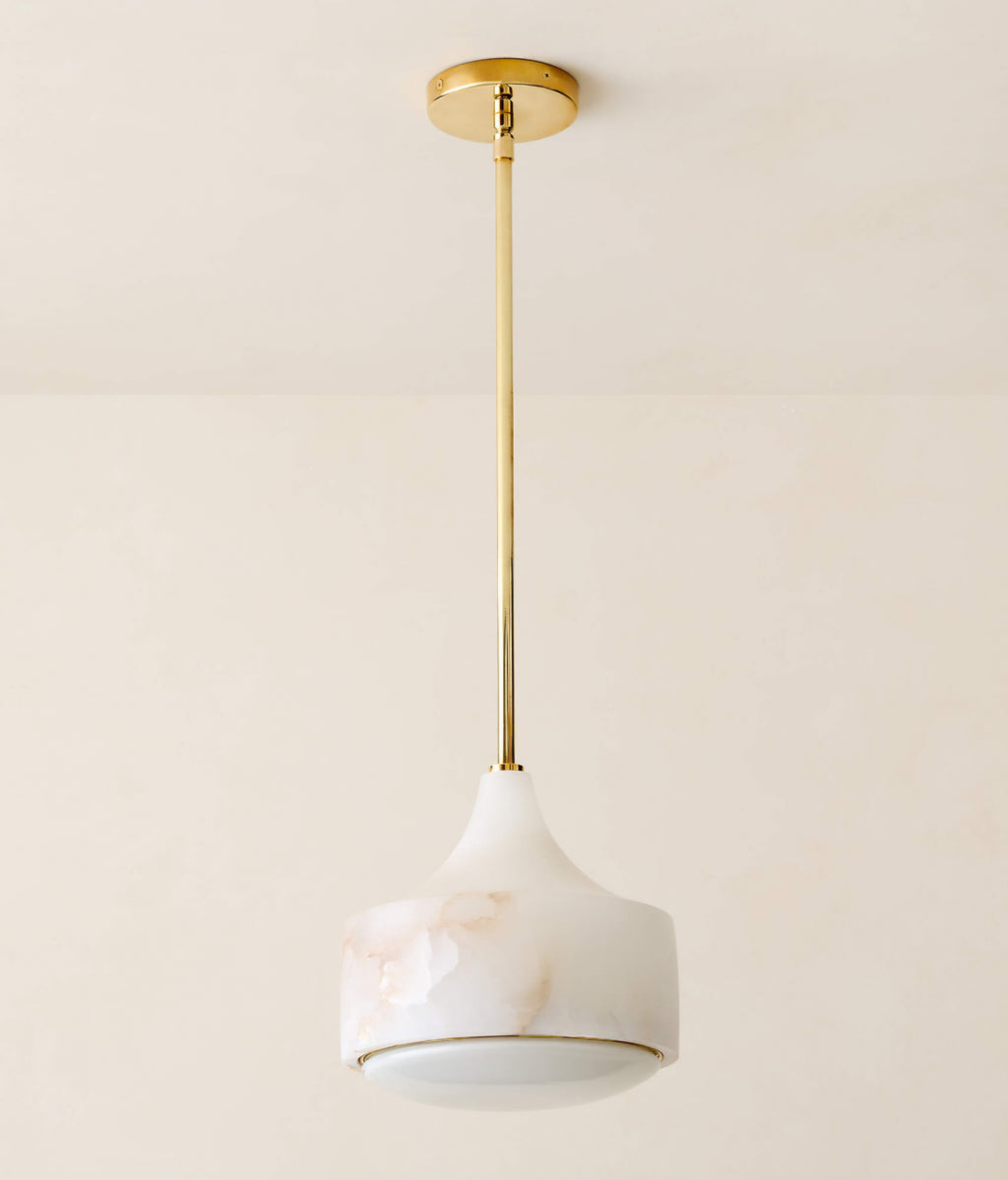 THE ONE × Groove — Alabaster Pendant Light