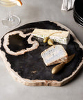 THE ONE × Ring — Petrified Wood Serving Board