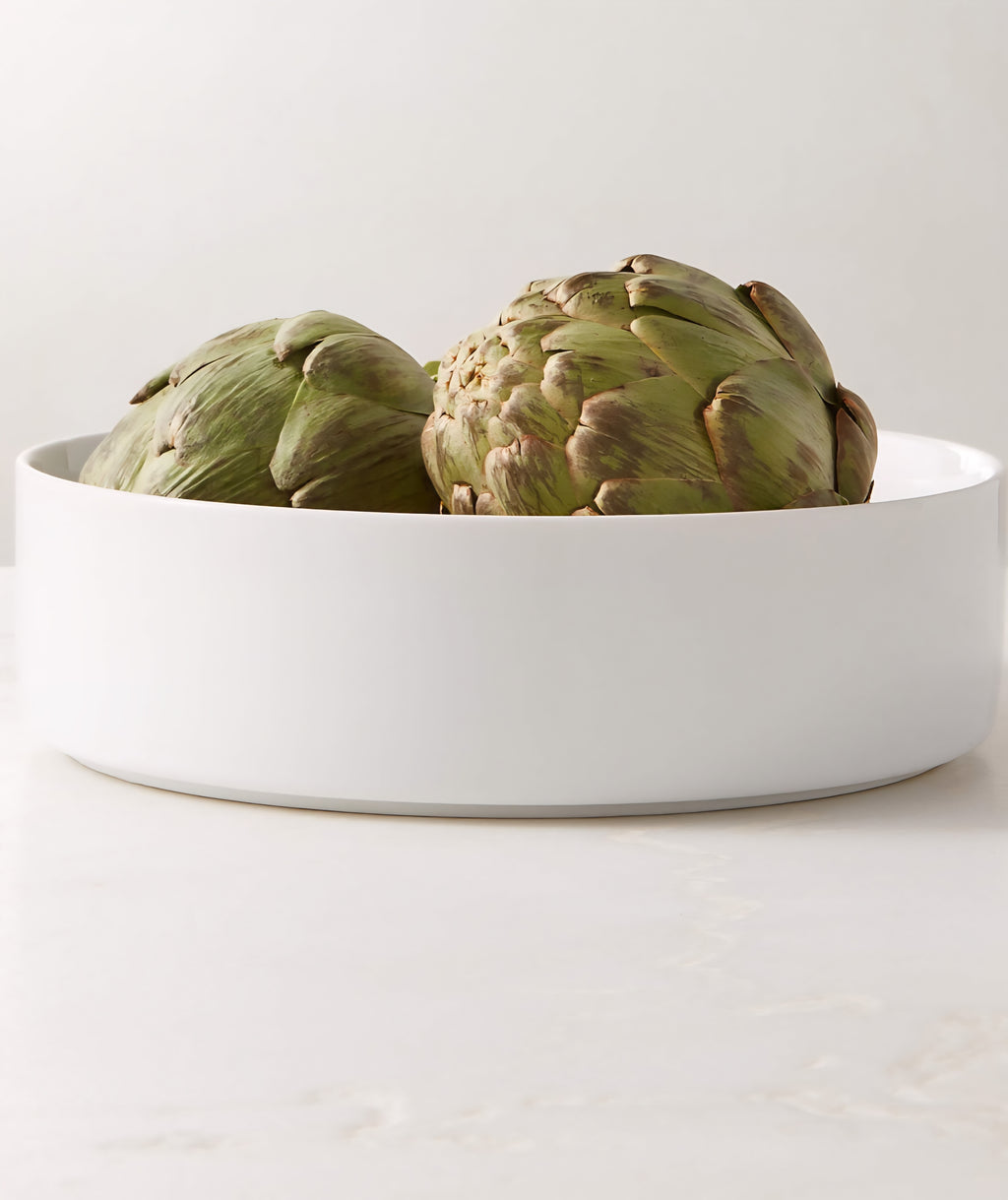 THE ONE × Frank — White Serving Bowl