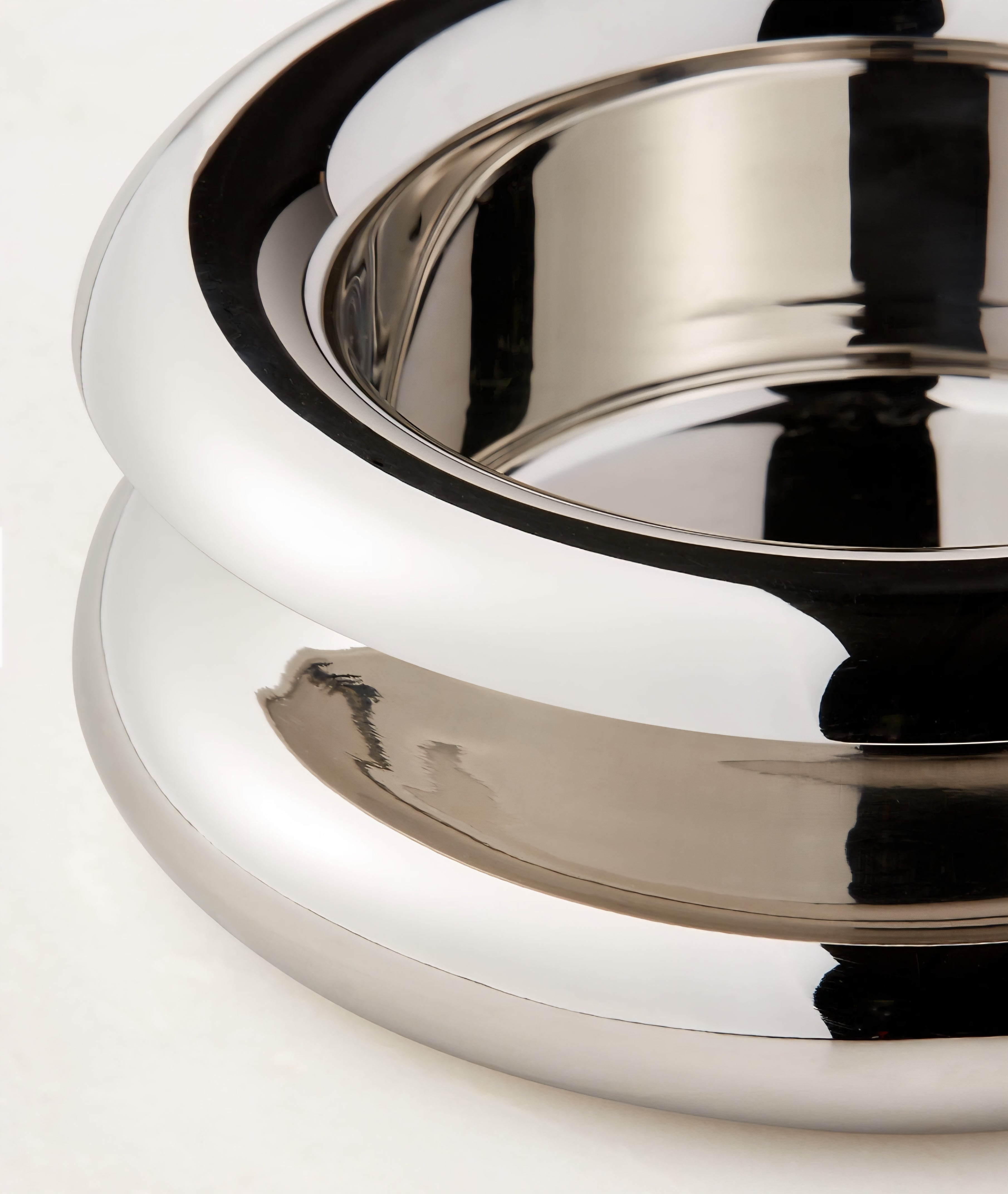 THE ONE × Piero — Polished Stainless Steel Serving Bowl