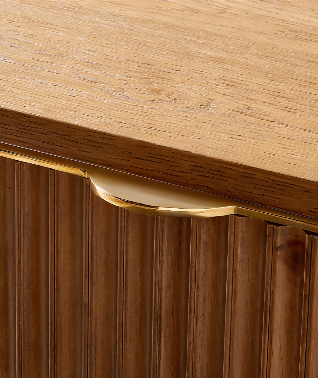 THE ONE × Davison — Fluted Oak Coffee Tables
