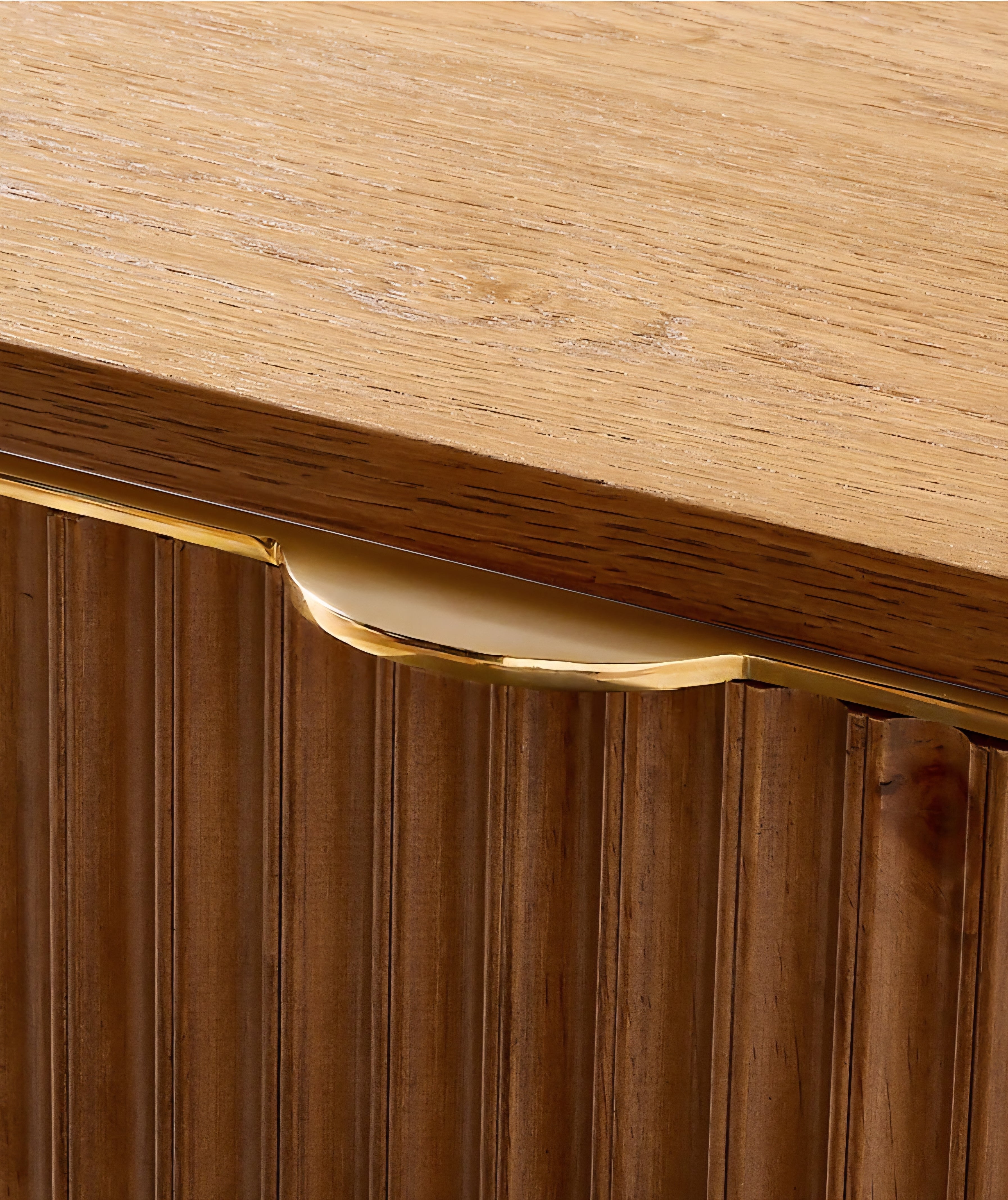 THE ONE × Davison — Fluted Oak Coffee Tables