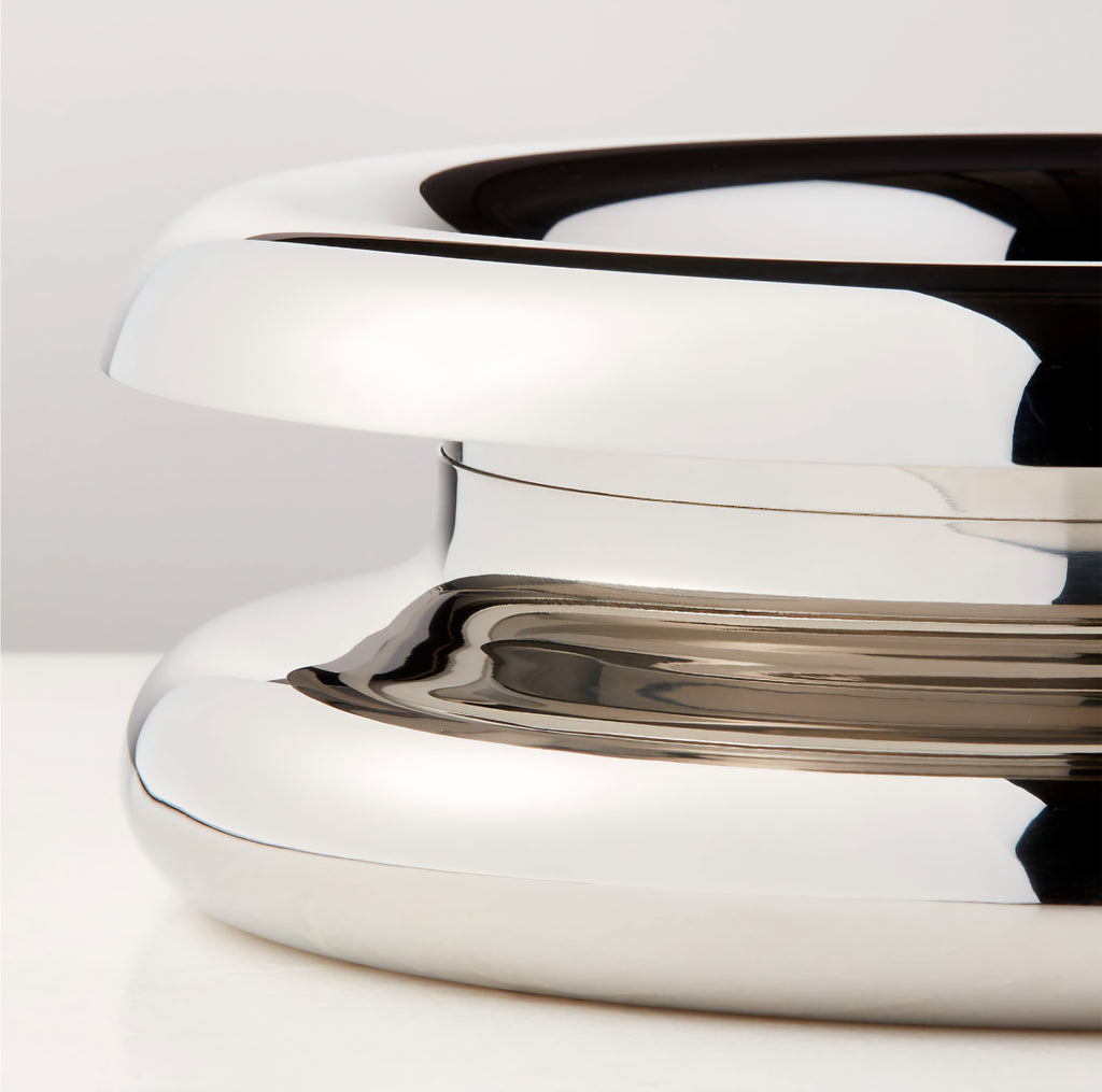 THE ONE × Piero — Polished Stainless Steel Serving Bowl