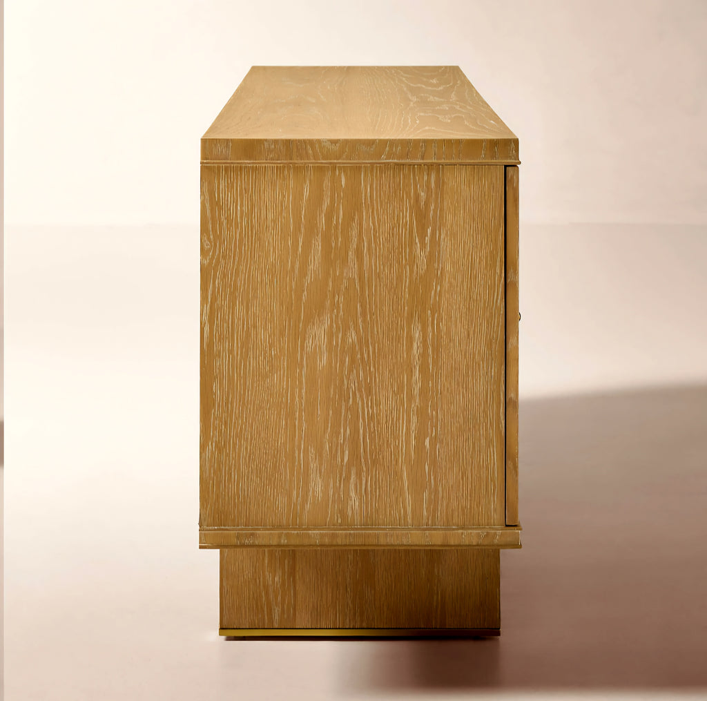 THE ONE × Tribeca — White Oak Credenza
