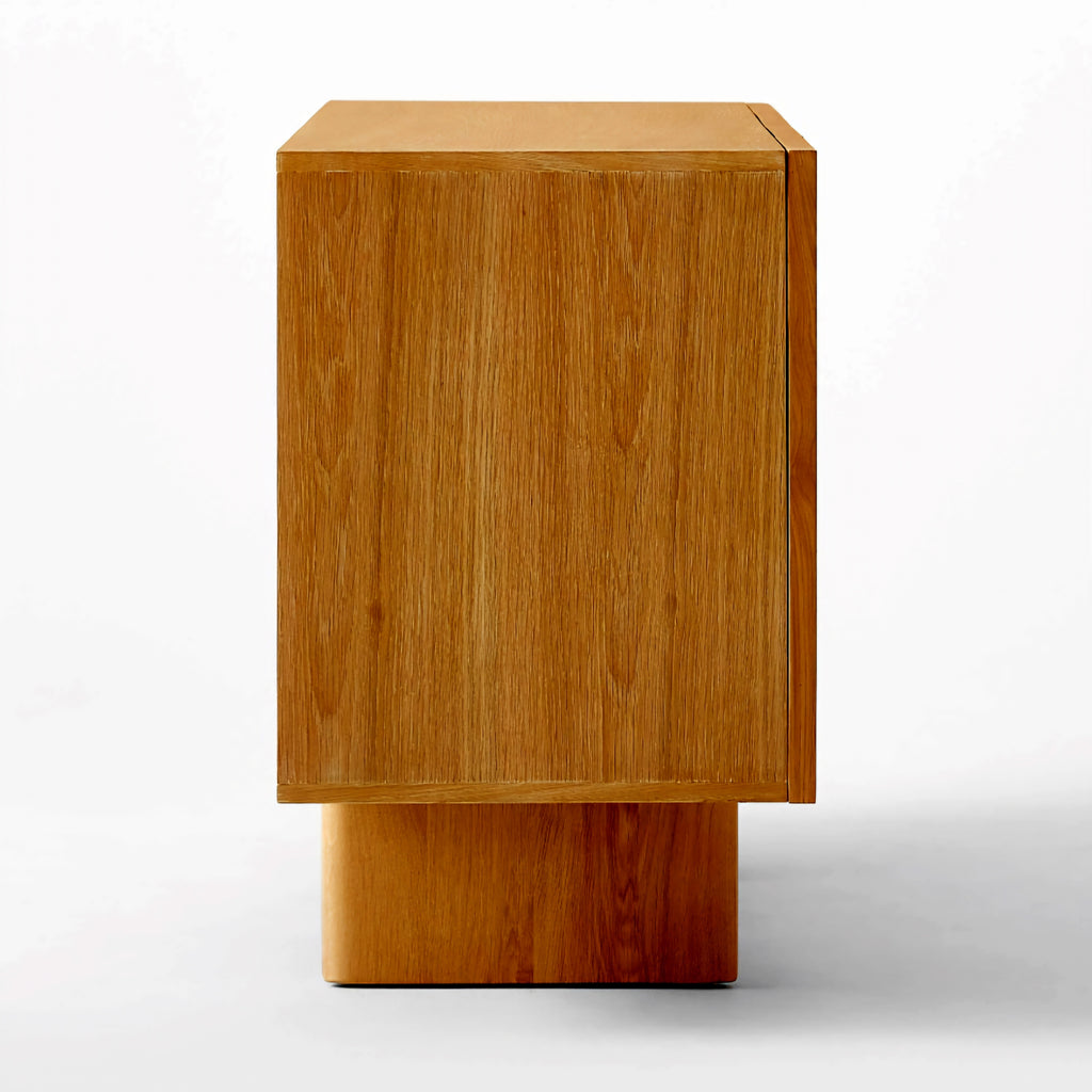 THE ONE × Lina — Stone and White Oak Credenza