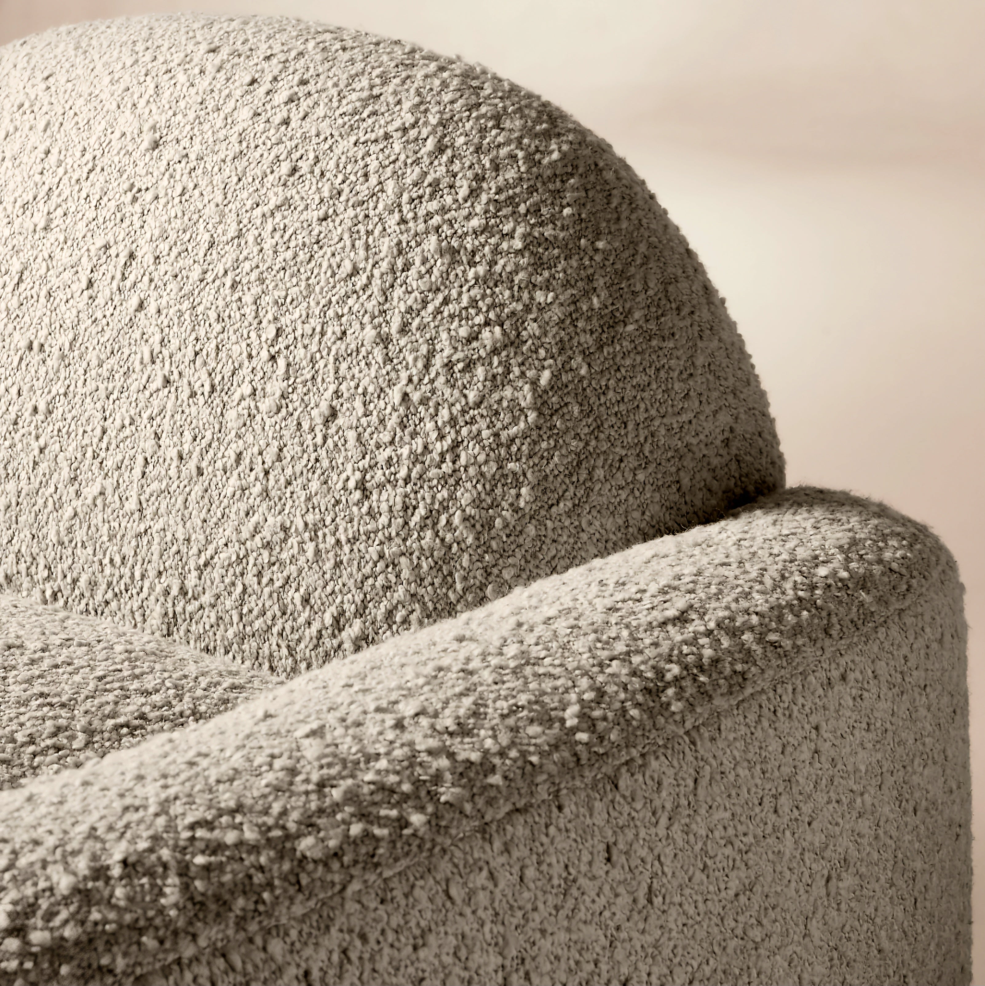 THE ONE × Aldine — Spice Brown Performance Chenille Accent Chair