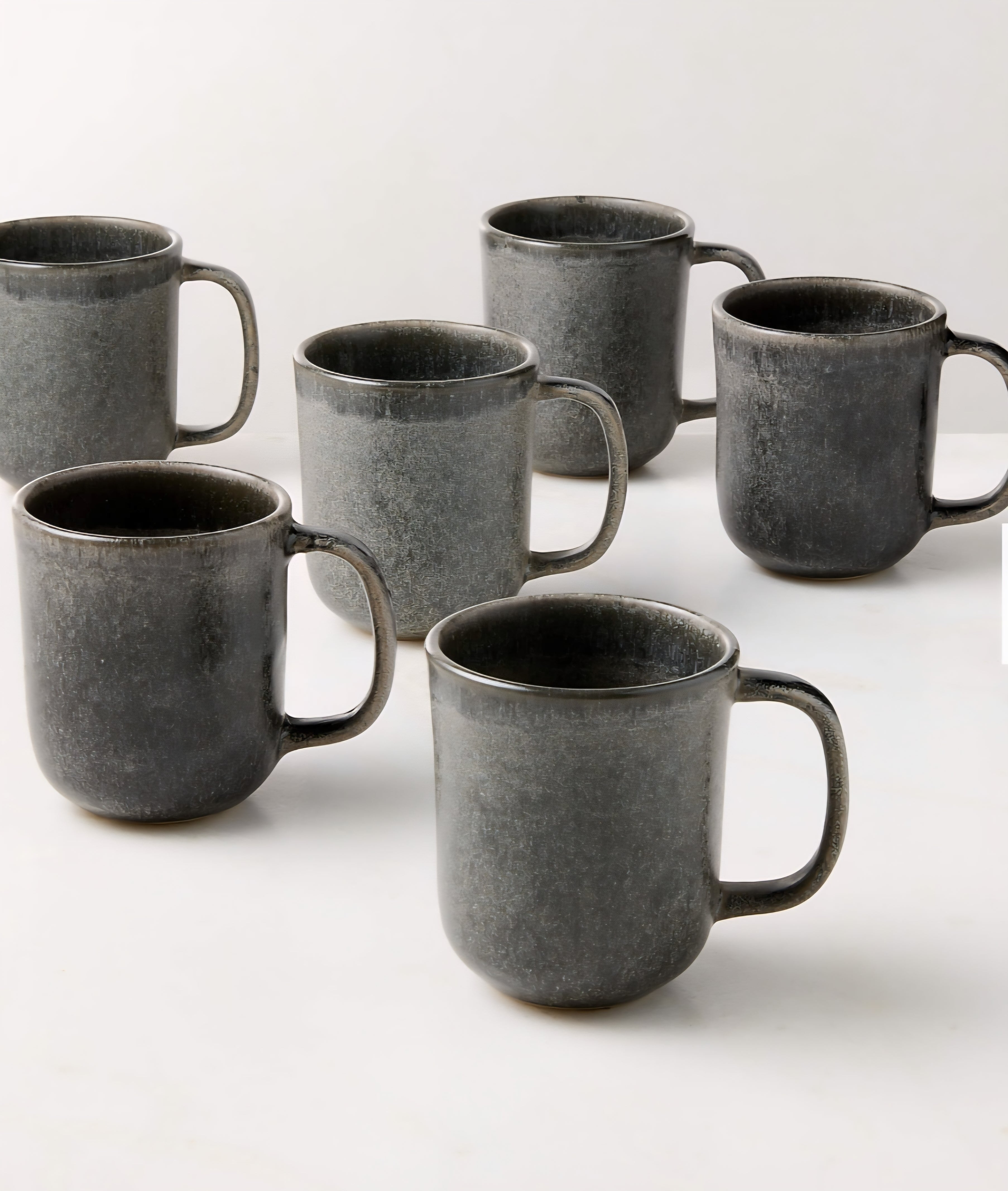 THE ONE × Drift — Reactive Glaze Mugs (Set of 6)