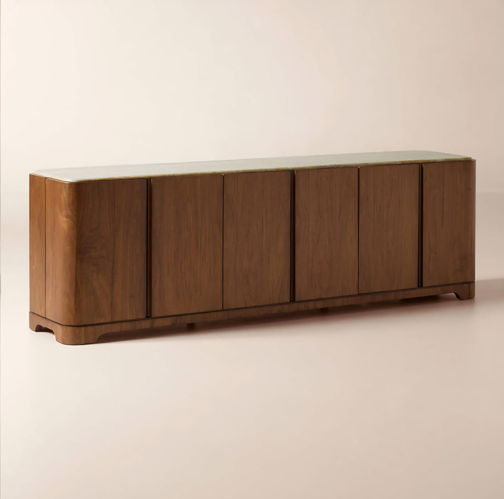 THE ONE × Rio — Onyx and Walnut Media Console