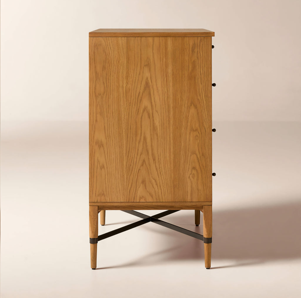 THE ONE × Connoisseur — Light Oak 5-Drawer Dresser