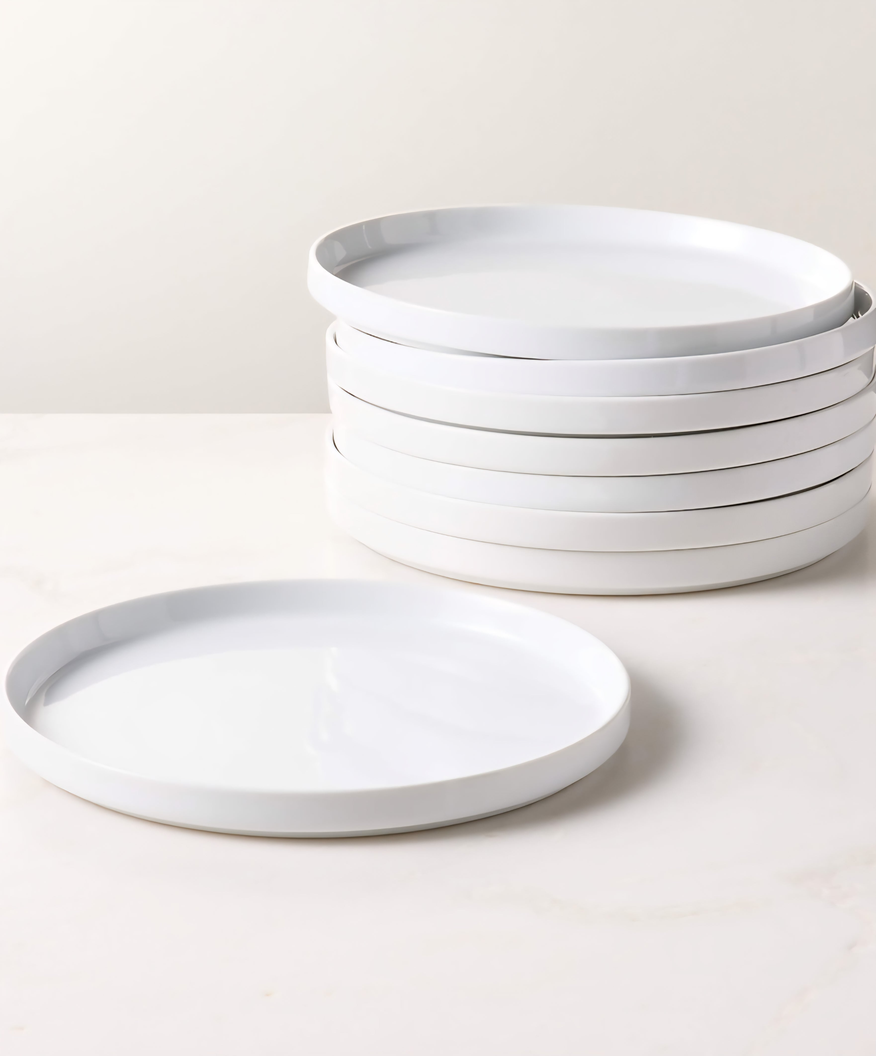 THE ONE × Frank — White Dinner Plates