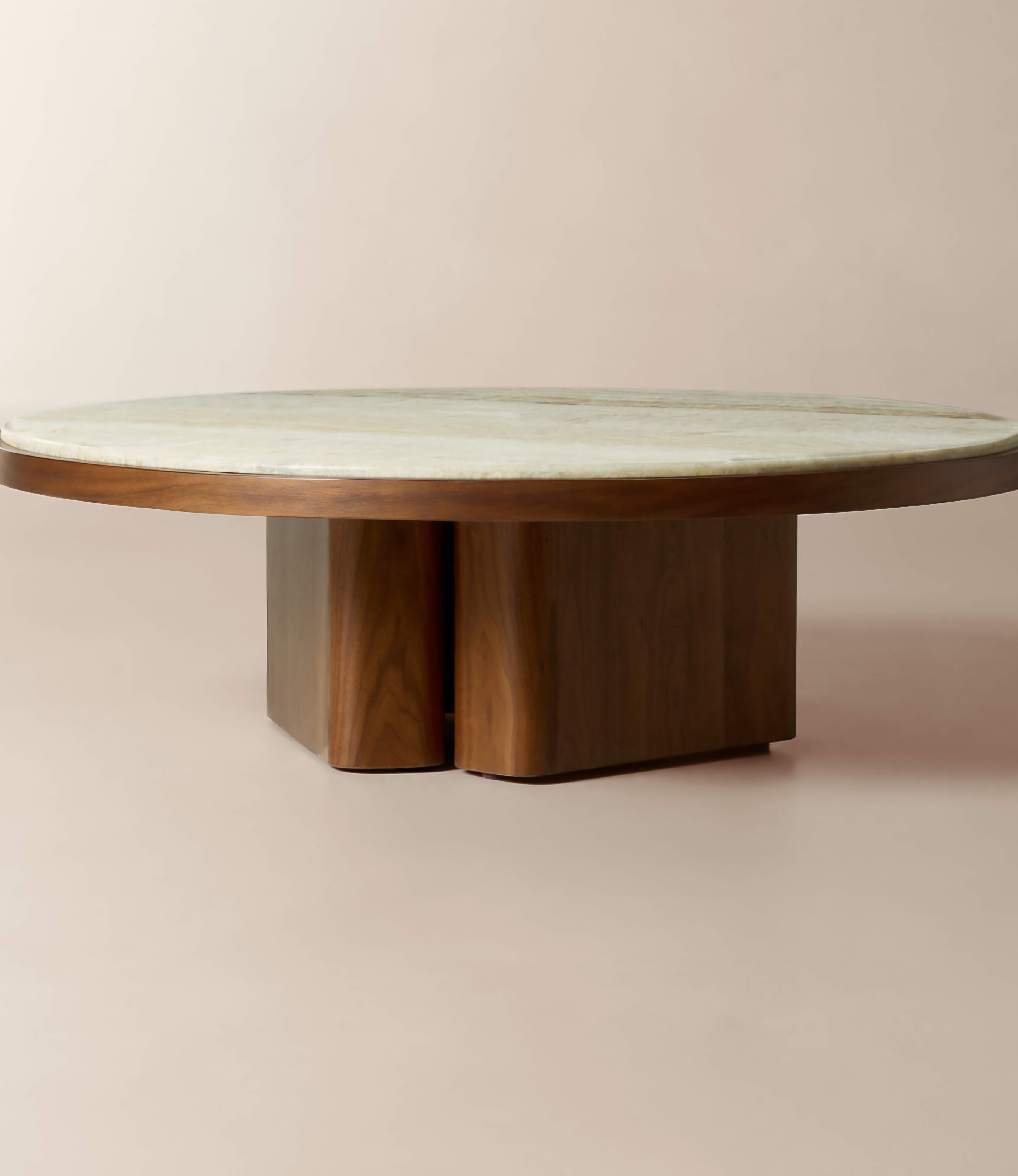 THE ONE × Rio — Onyx and Walnut Coffee Table