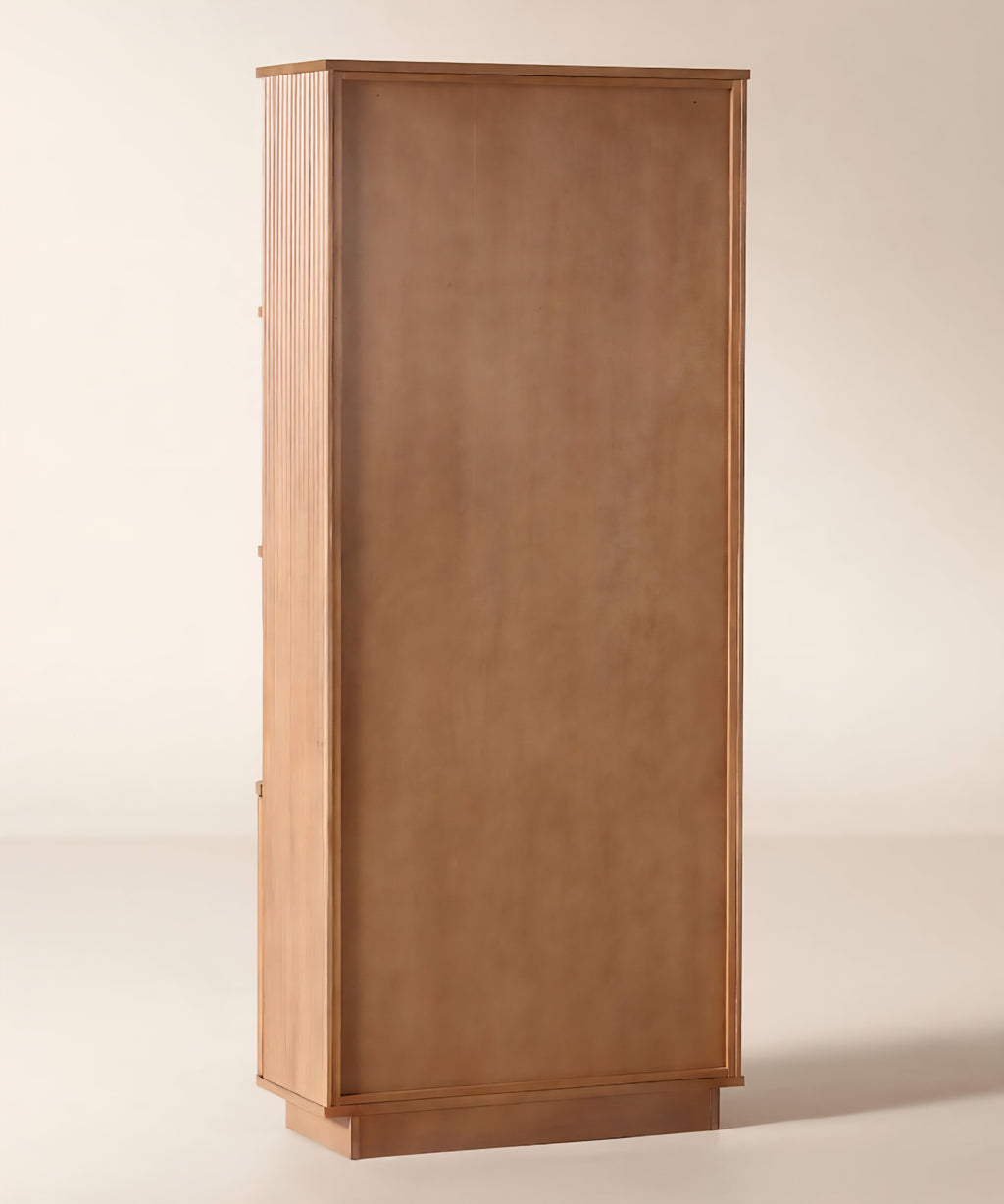 THE ONE × Davison — Fluted Oak Bookcase