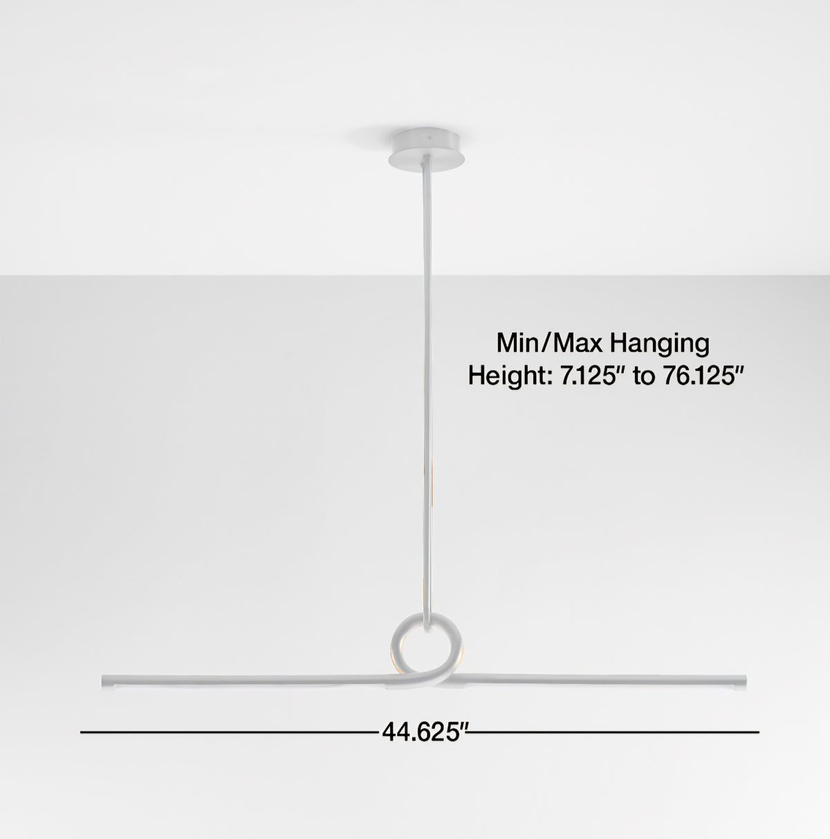 THE ONE × Beau — Brass Linear Pendant Light