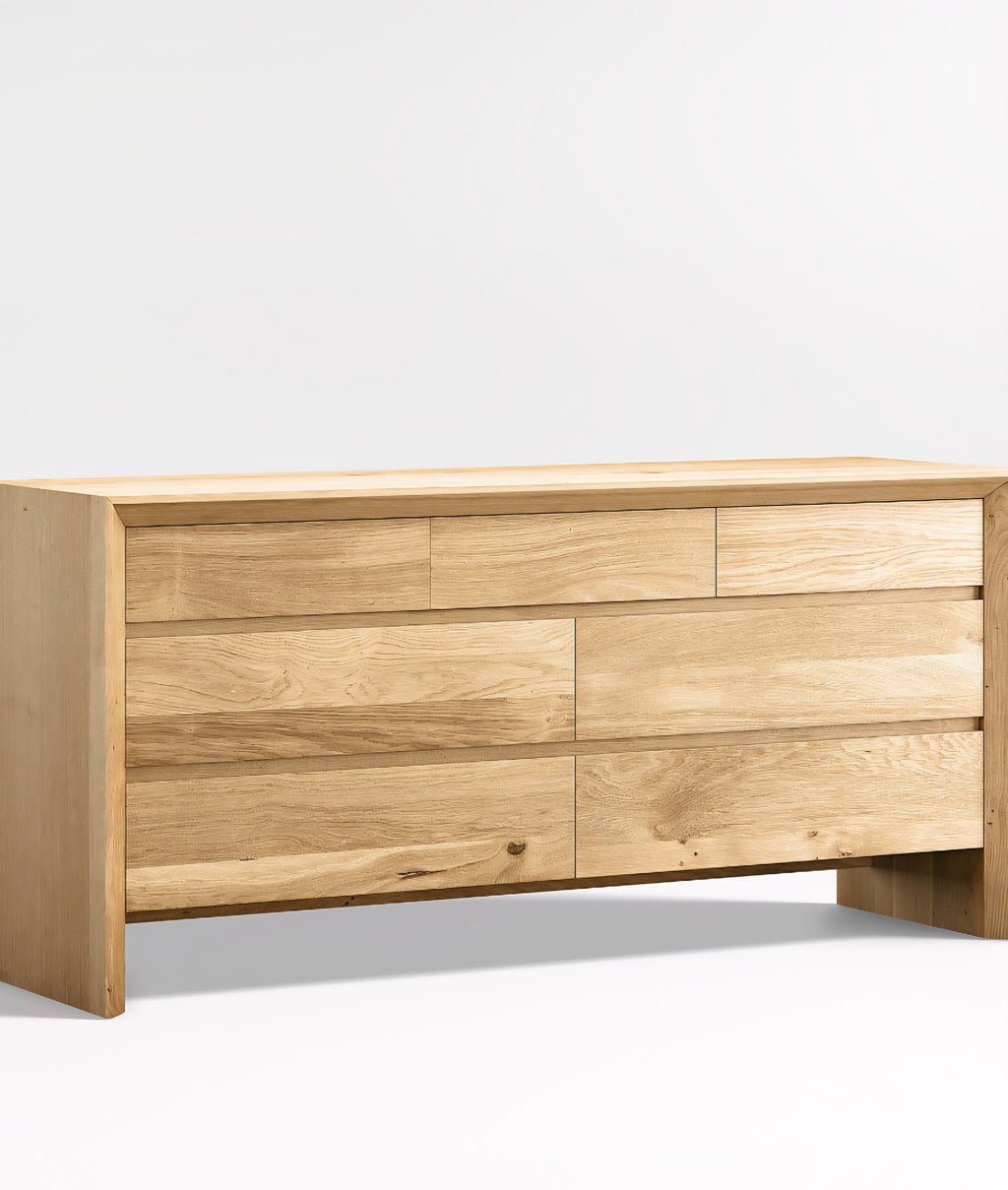 THE ONE × Baja — White Oak Wood Dresser (68")