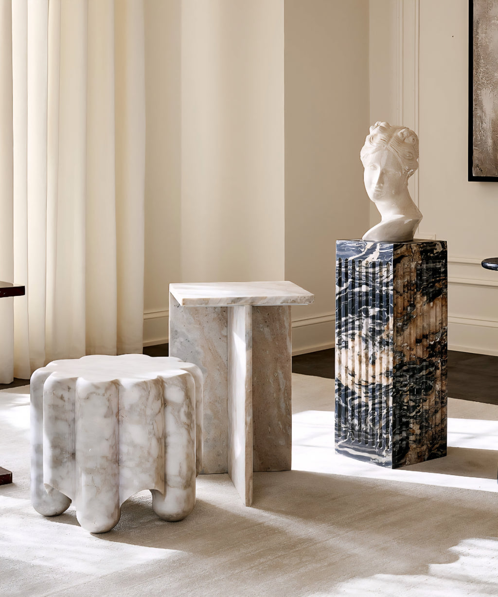 THE ONE × Ciccio — Marble Side Table