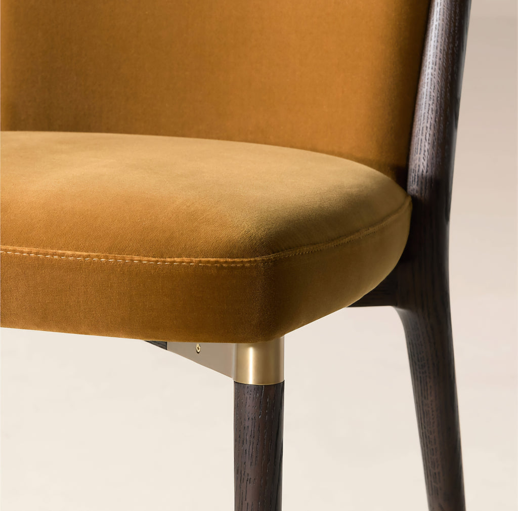 THE ONE × Norrie — Snow White Performance Fabric Armless Dining Chair