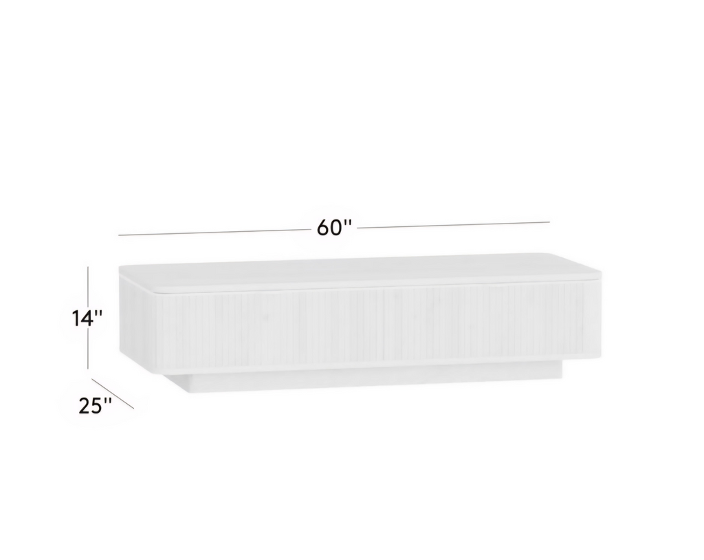 THE ONE × Davison — Fluted Oak Coffee Tables