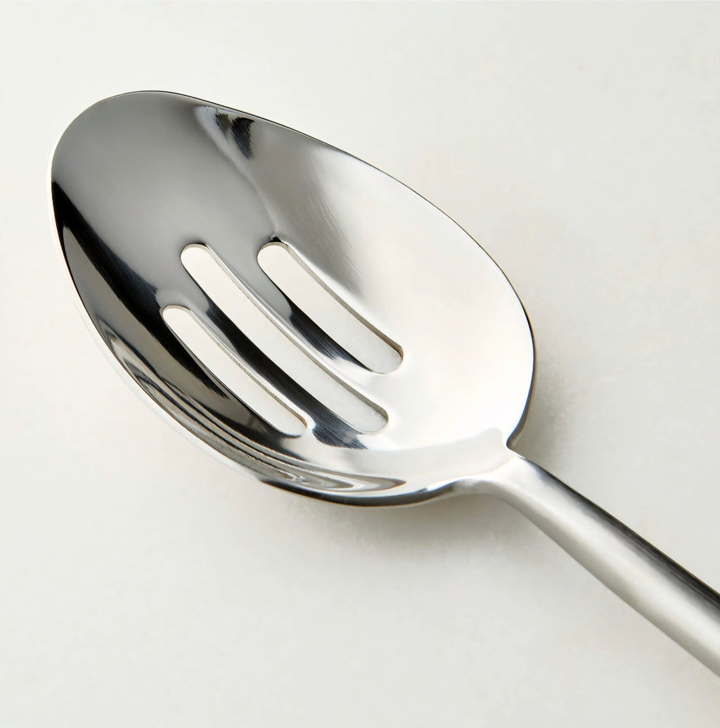 THE ONE × Rush — Brushed Serving Utensil Set (3‑Piece)