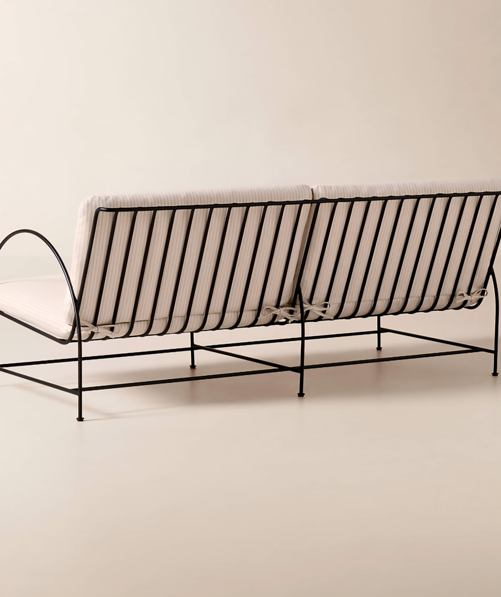 THE ONE × VUUE — Art Deco Outdoor Sofa