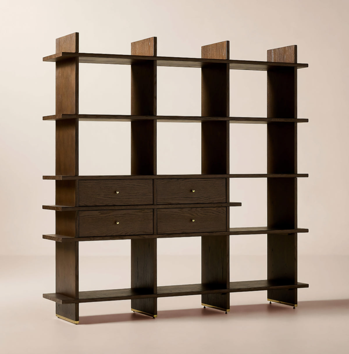 THE ONE × Madison — Dark Oak Bookcase