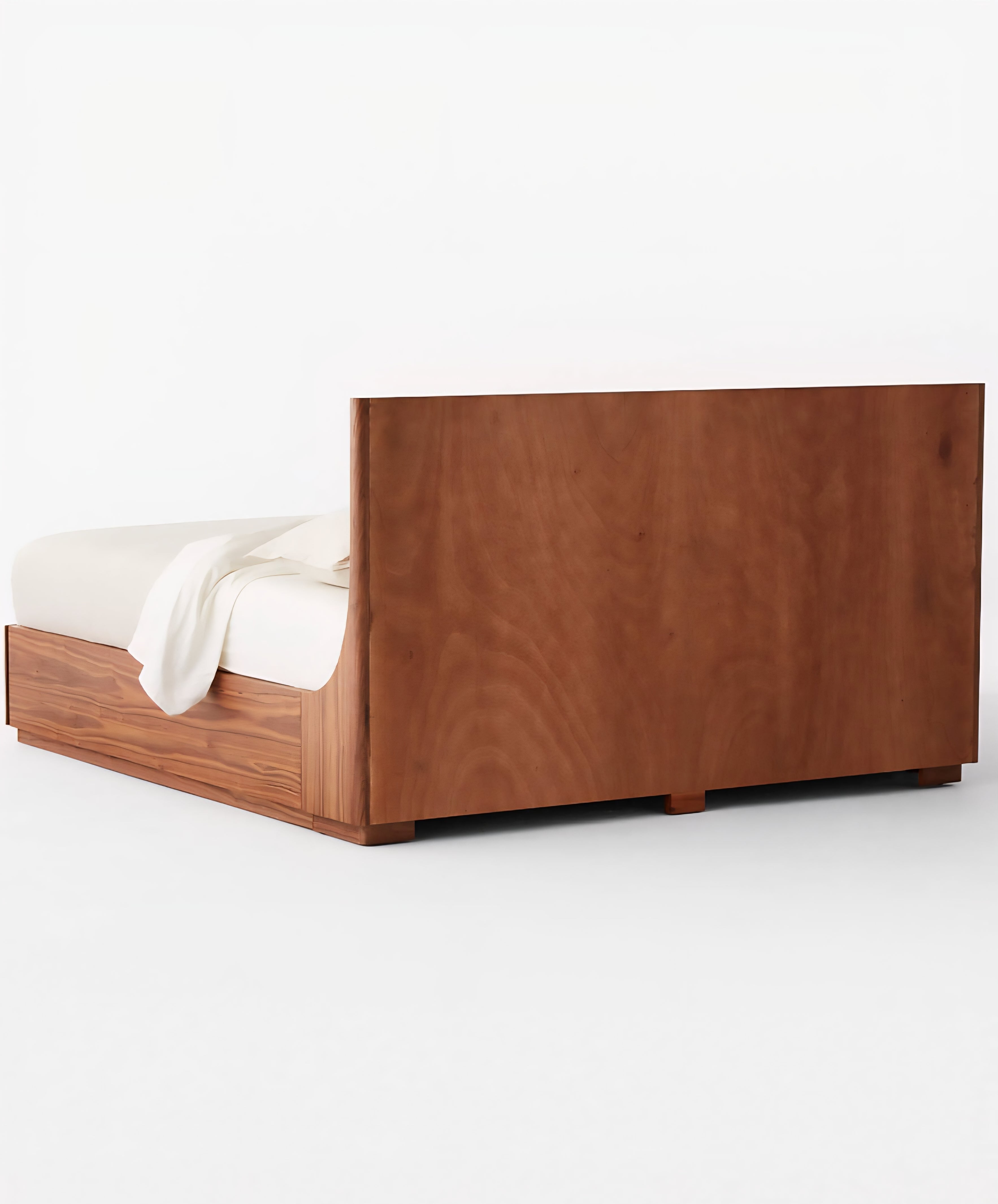 THE ONE × Montero — Walnut Wood King Storage Bed