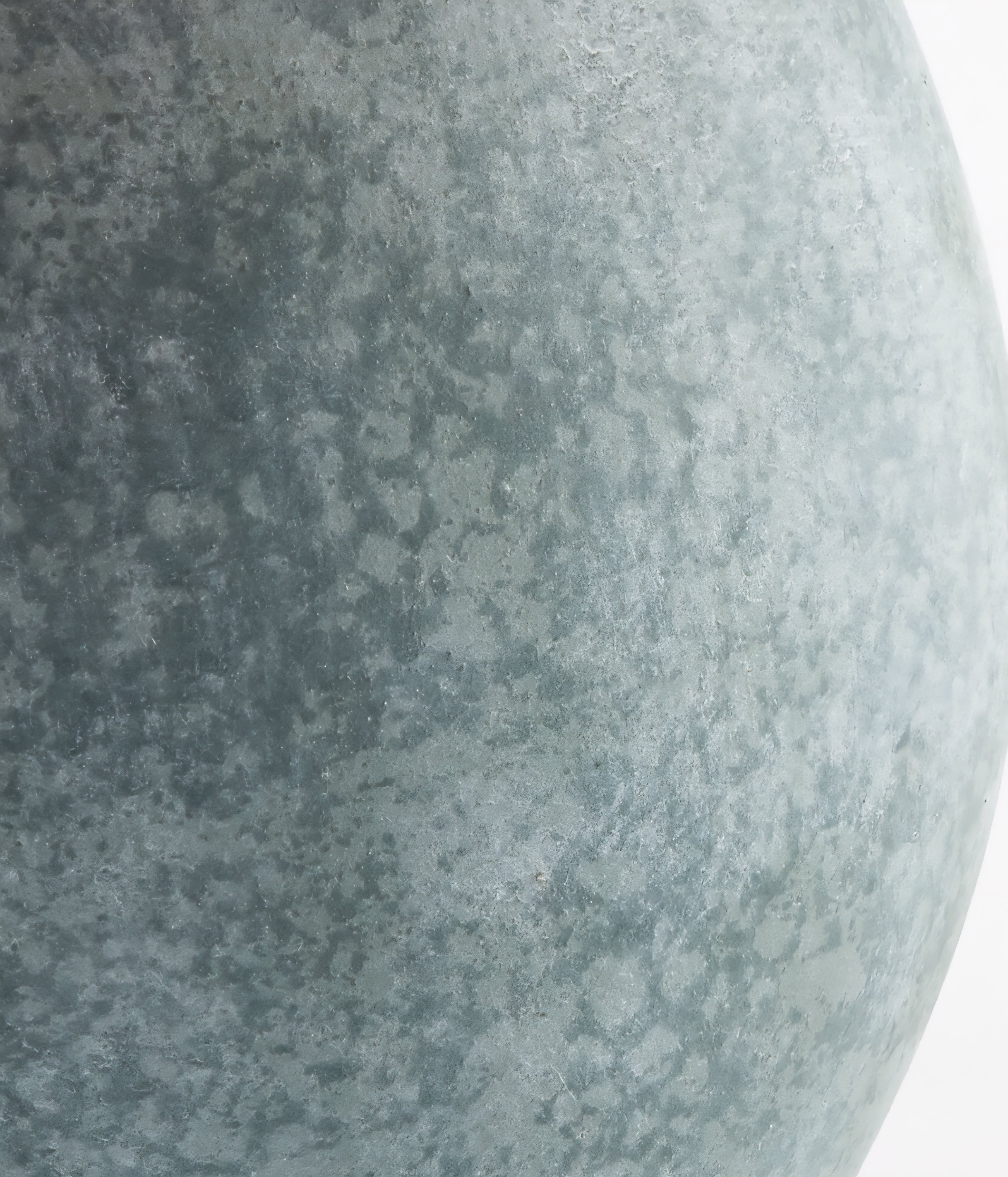 THE ONE × Courbe — Green Ceramic Table Lamp with Rattan Shade