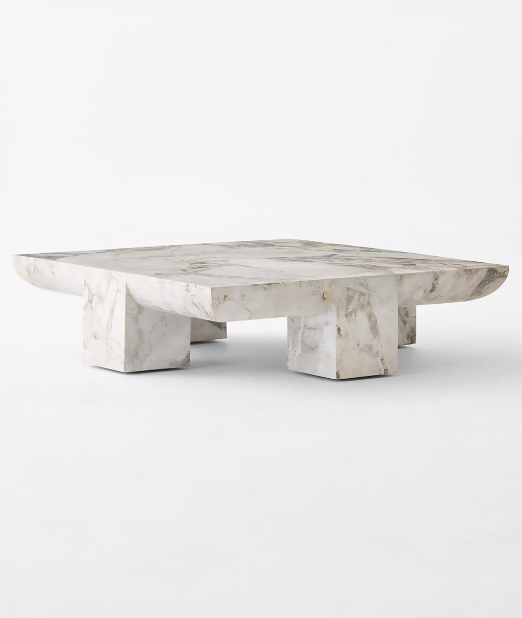 THE ONE × Marlo — Marble Coffee Table