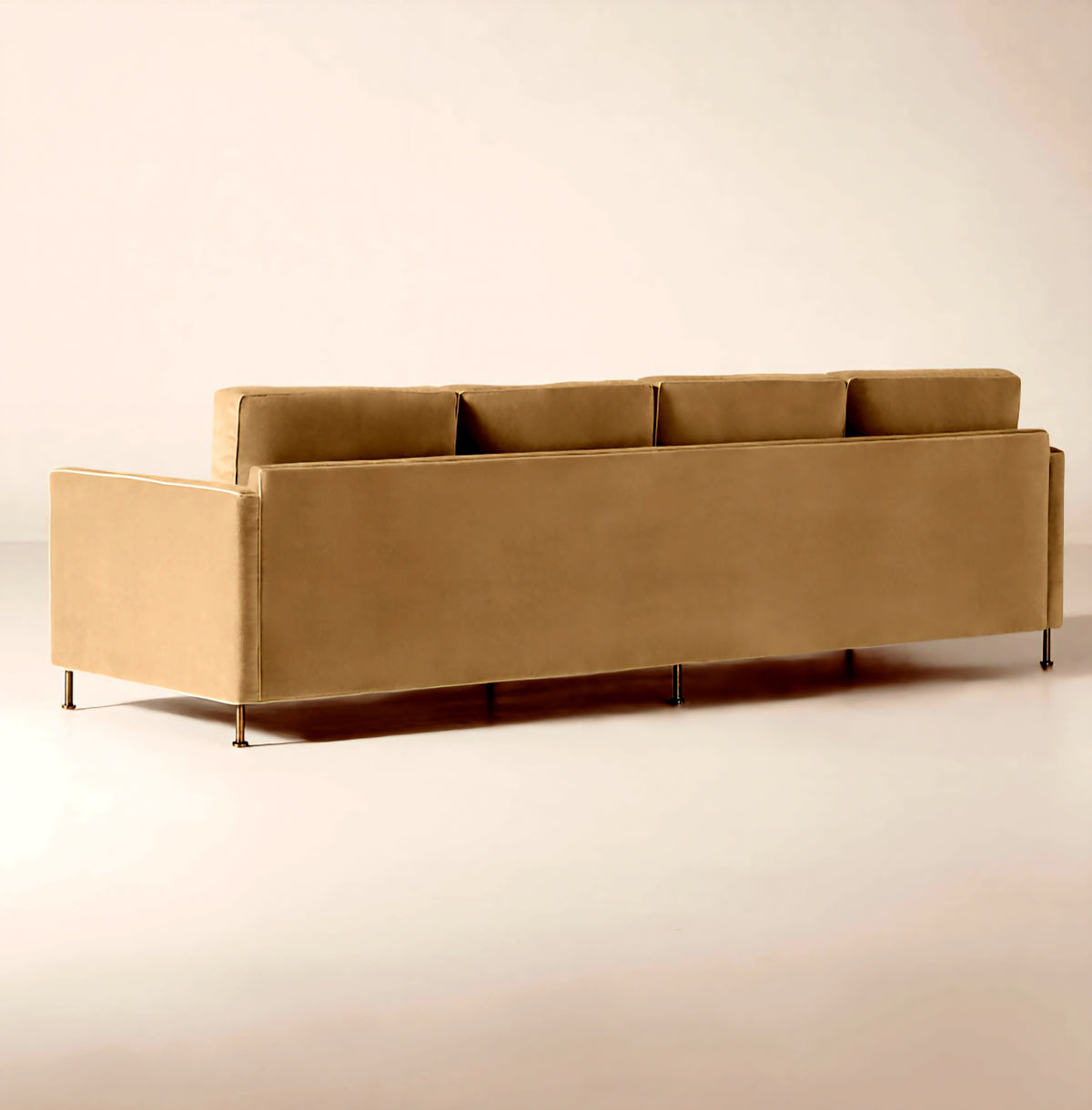 THE ONE × Brett — Jade Green Velvet Sofa