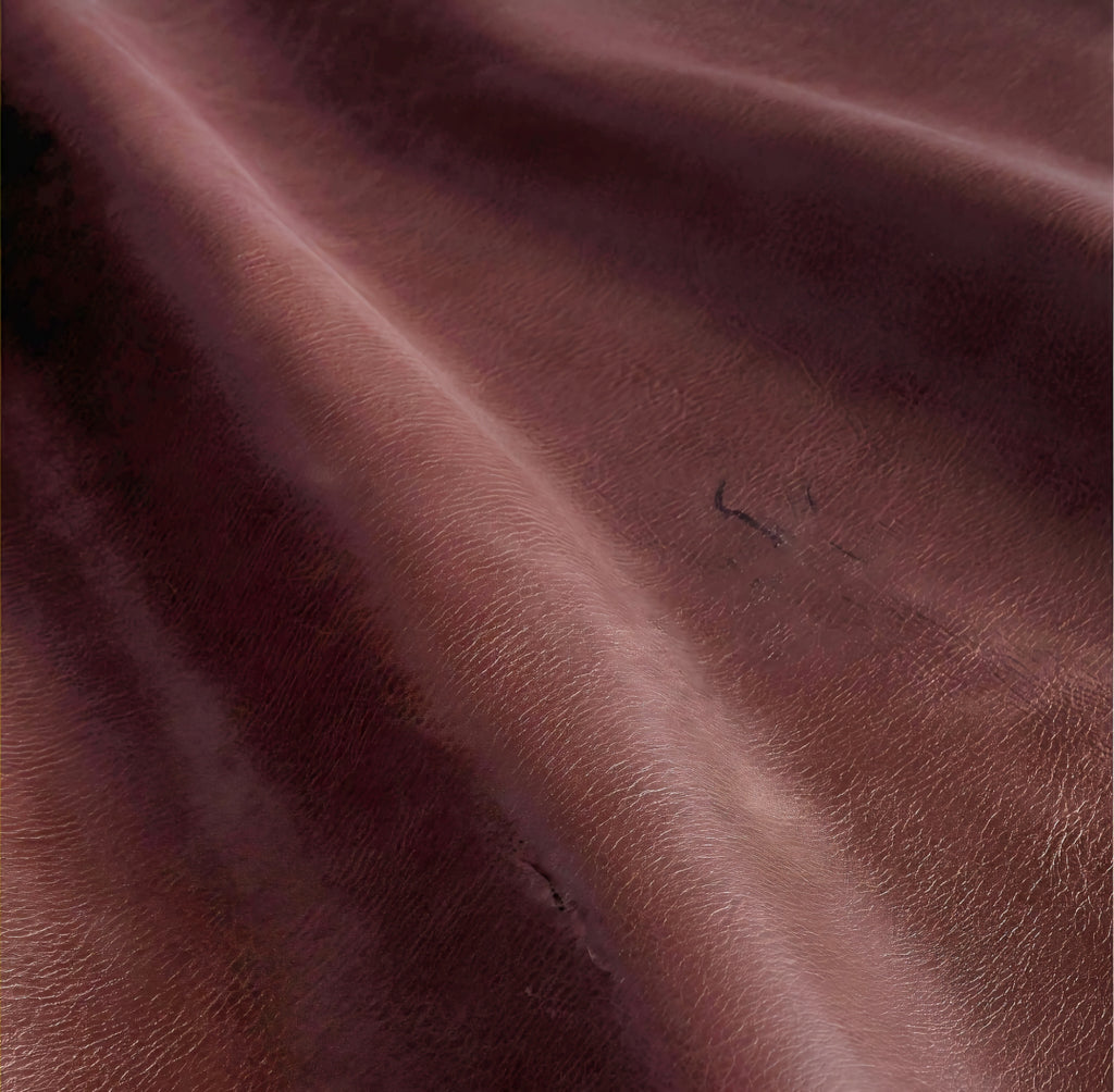 THE ONE × Loop — Chocolate Leather Accent Chair