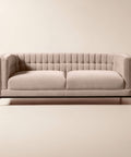 THE ONE × Ambroise — Light Taupe Velvet Sofa