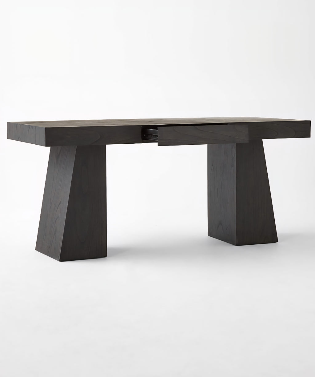 THE ONE × Ridge — Bleached Wood Desk with Drawer