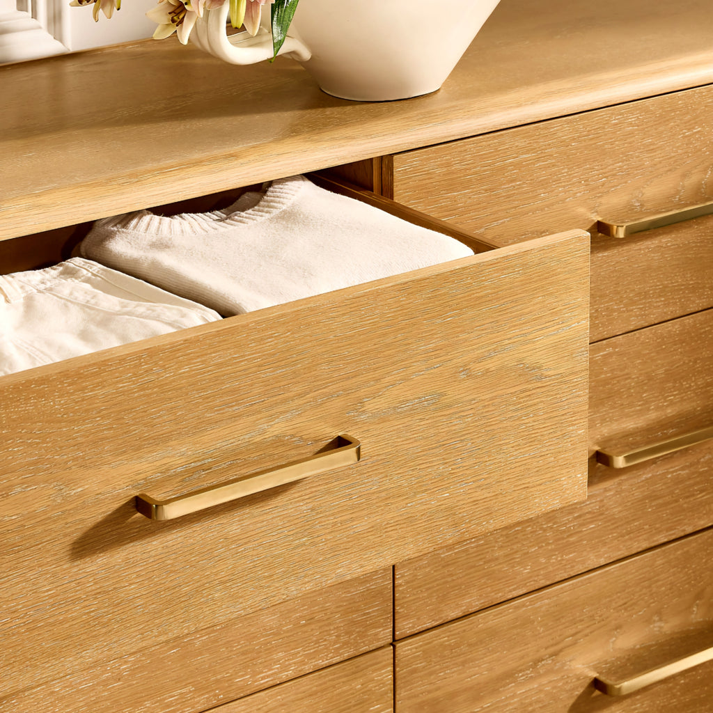 THE ONE × Abbott — 6-Drawer Wood Dresser