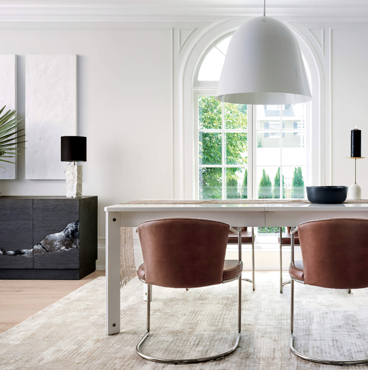 THE ONE × Raw — Marble Table Lamp