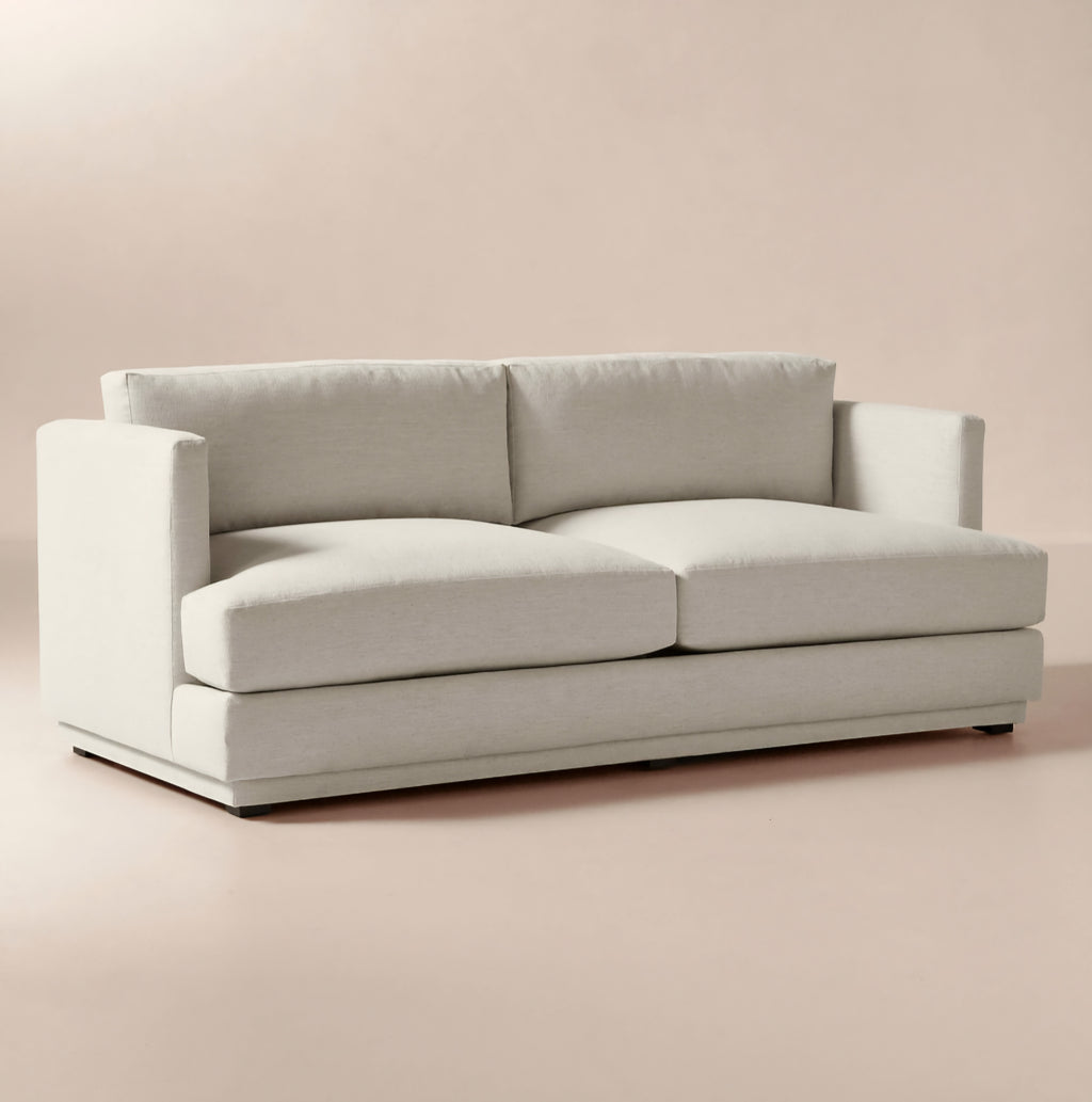 THE ONE × Seneca — Off-White Performance Fabric Sleeper Sofa