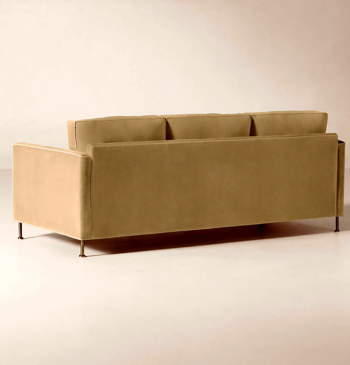 THE ONE × Brett — Jade Green Velvet Sofa