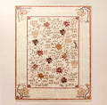 THE ONE × Fiora — Hand-Knotted Distressed Warm White New Zealand Wool Area Rug