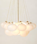 THE ONE × Corvina — Unlacquered Polished Brass Chandelier