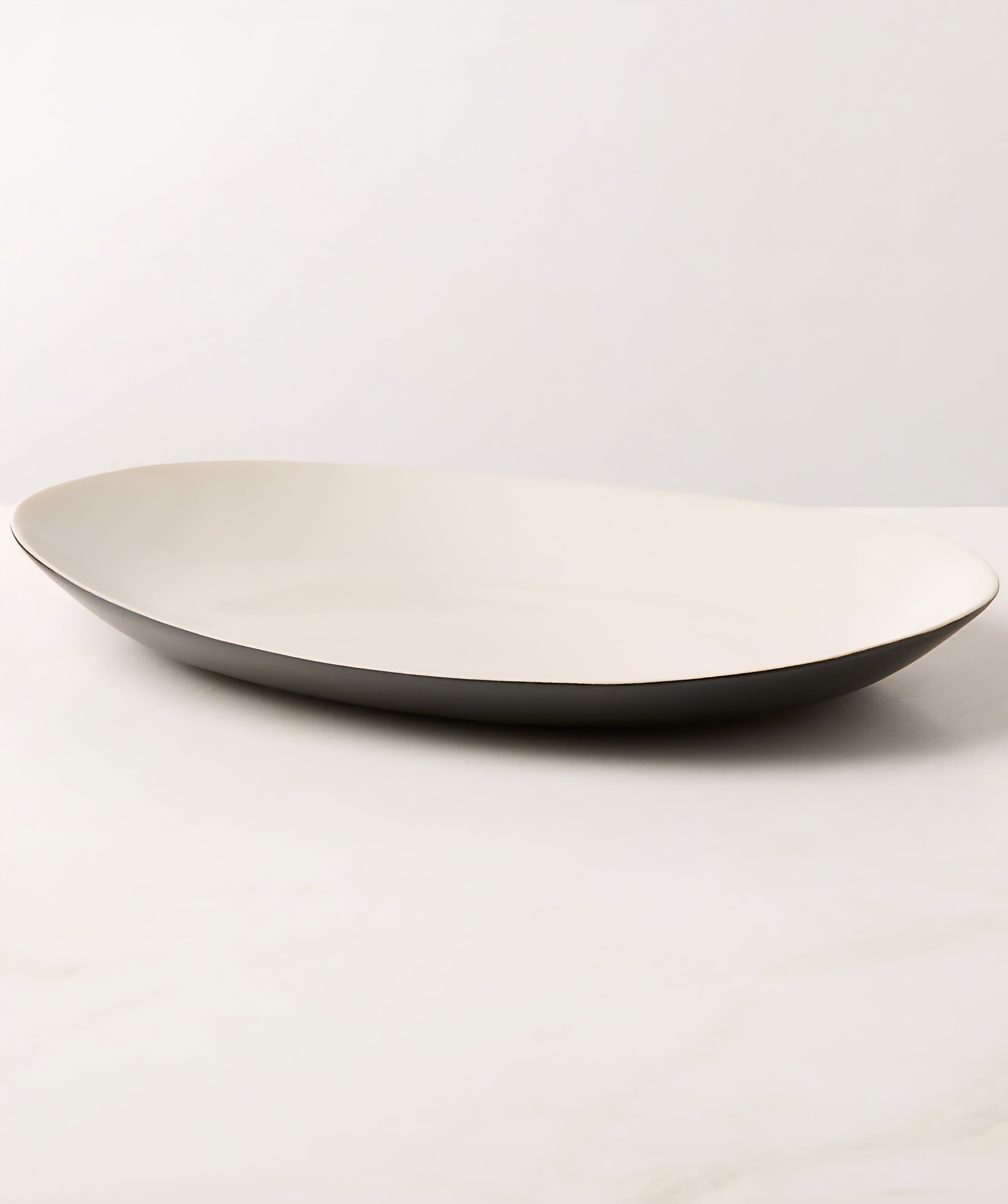 THE ONE × Barchan — Oval Stoneware Serving Platter