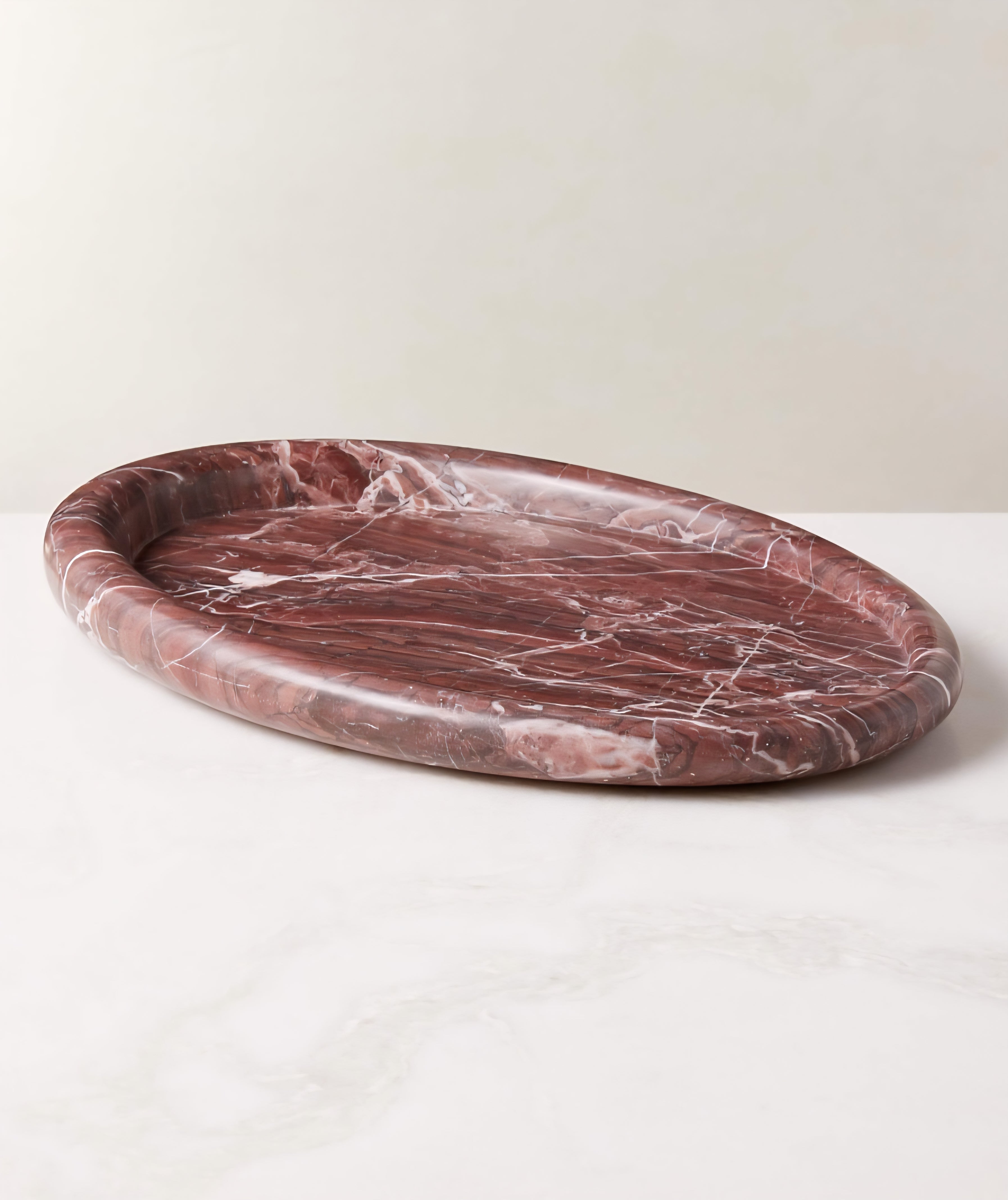 THE ONE × Pave — Oval Marble Serving Tray