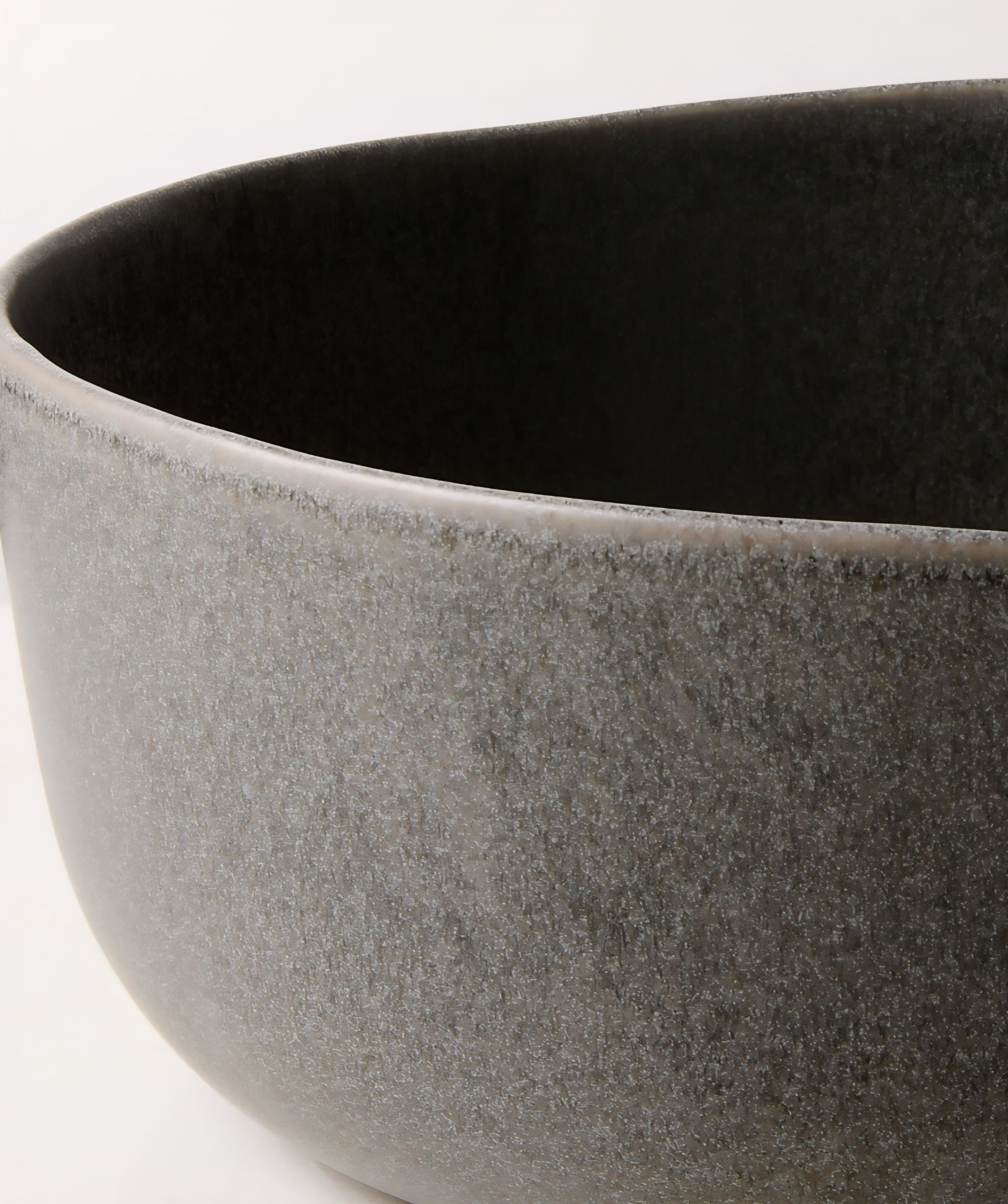 THE ONE × Drift — Grey Serving Bowl with Reactive Glaze