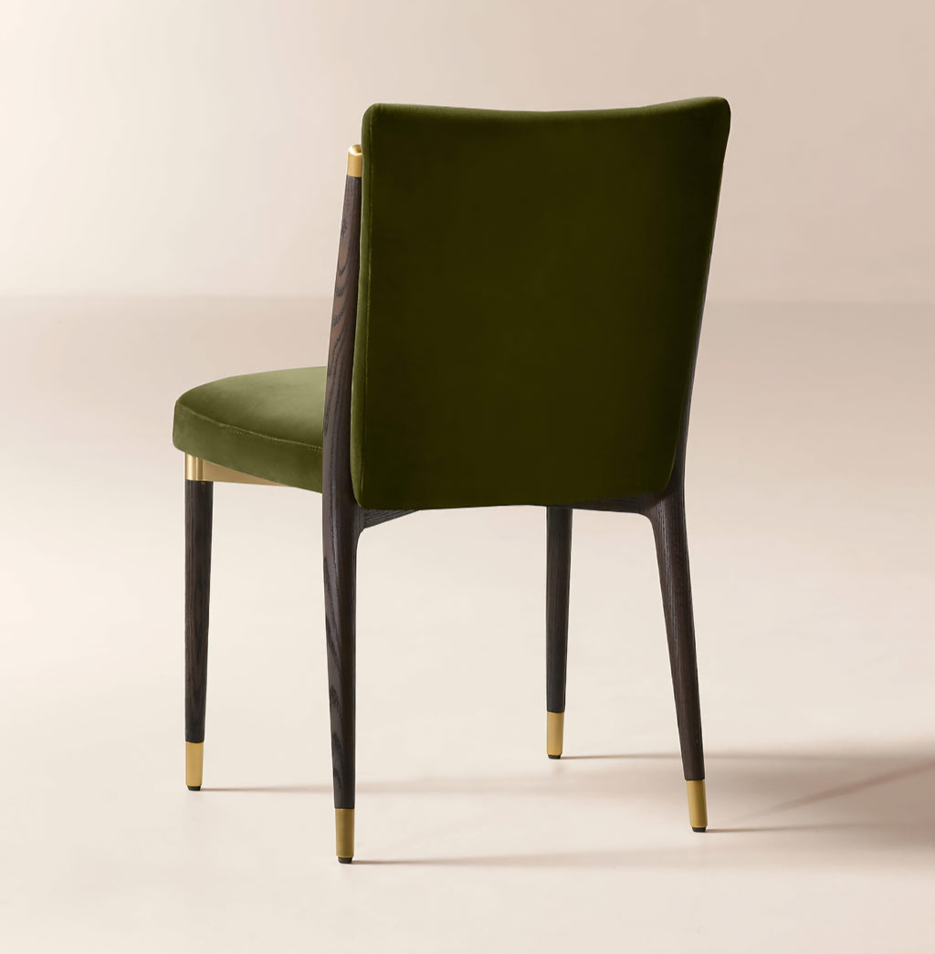 THE ONE × Norrie — Snow White Performance Fabric Armless Dining Chair