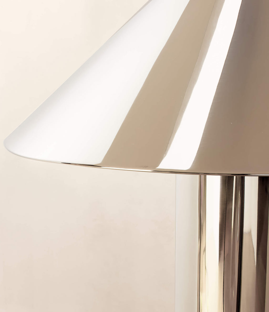 THE ONE × Gigi — Polished Stainless Steel Floor Lamp