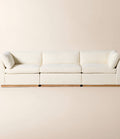 THE ONE × Stormo — Ivory Boucle Sectional Sofa
